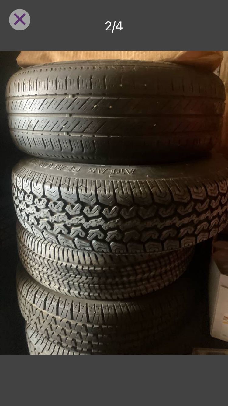 TIRES 30-40 ALL SIZES PICK UP TODAY