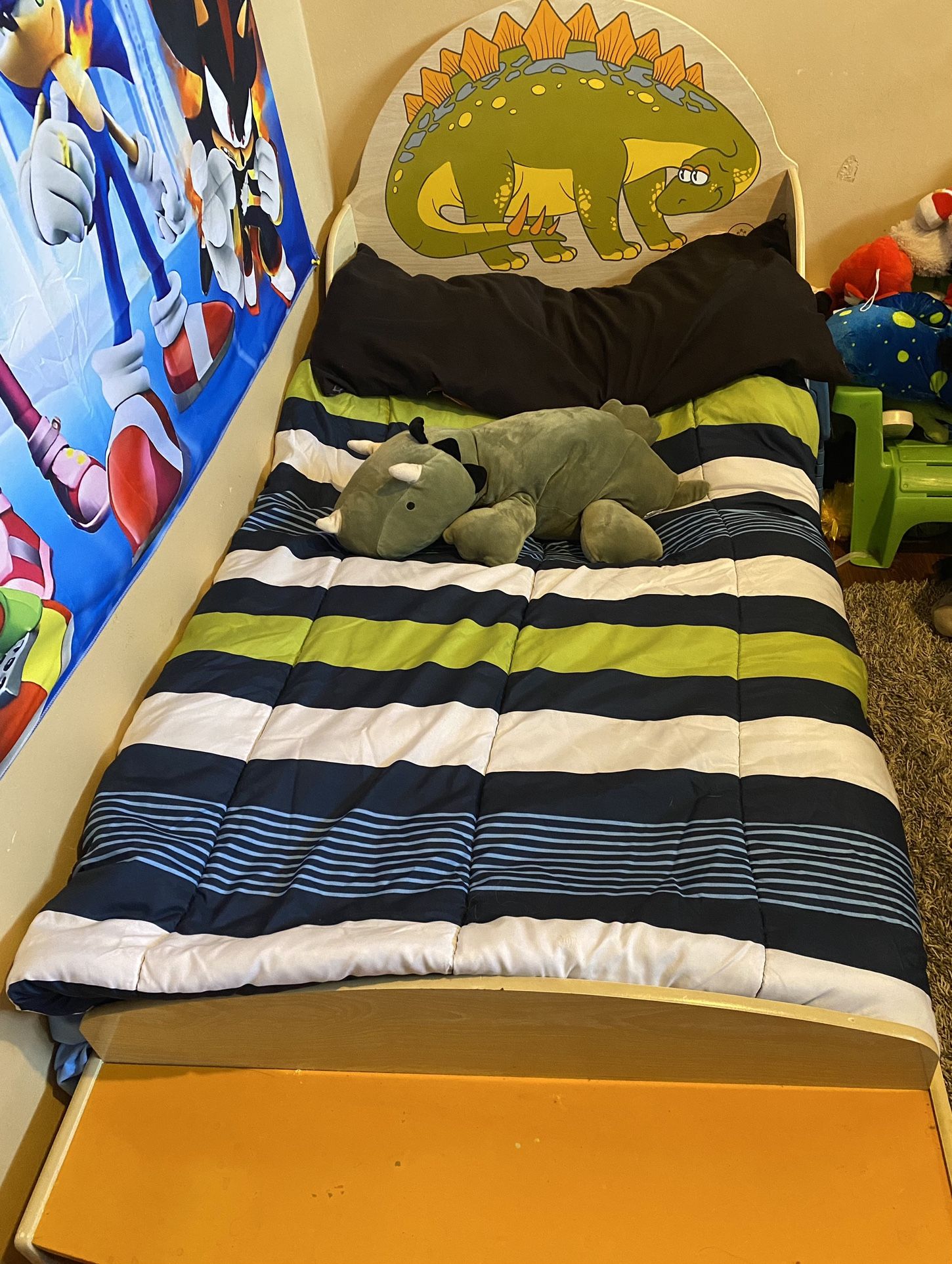 Toddler dinosaur Bed