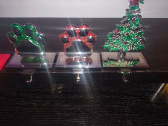 Xmas stocking hangers