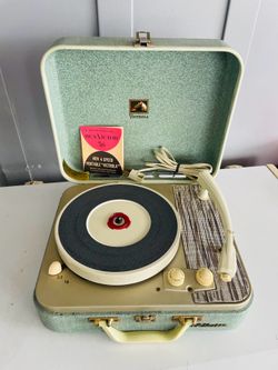 Vintage RCA Victor Victrola Record Player Phonograph Turntable