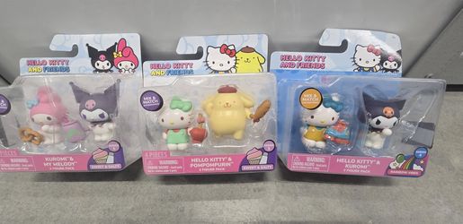 Hello Kitty and Friends Playful Figurine Set