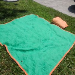 2  MOVING BLANKETS $5 EACH
