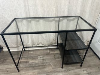 Glass Desk