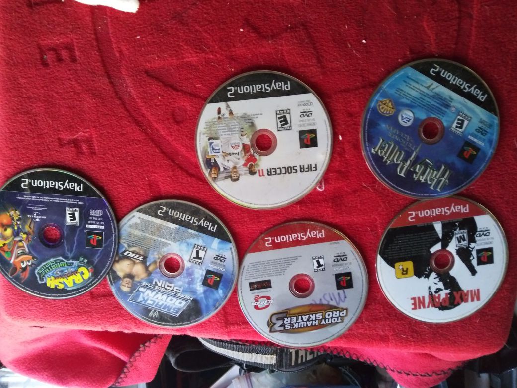 Ps2 game lot.