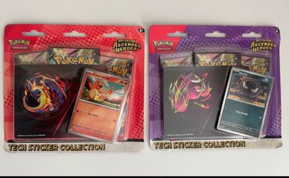 Pokémon Mega Evolution Ascended Heroes Tech Sticker Collection (x2)