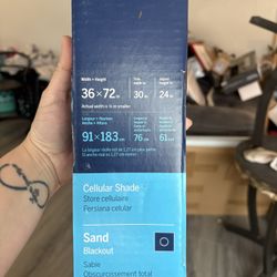 Levolor Celluar shade 36x72 