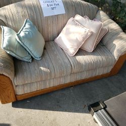 Nice Couches!!! Need Gone! With Pillows!