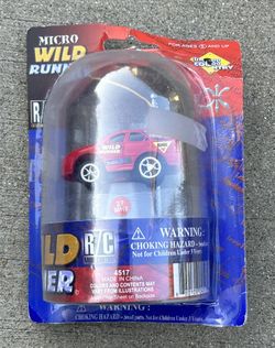Micro Wild Runner Cross Country Battery Operated RC Mini SUV Still Sealed But Tapped 