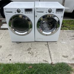 LG Washer/Dryer (Gas Dryer + Stackable) 30 Day Warranty 