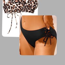 Swimsuit 2 Piece - Leopard 