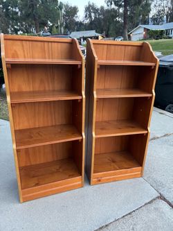 Wooden Bookshelf