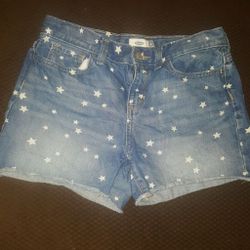 Girls/juniors denim shorts, SZ 16