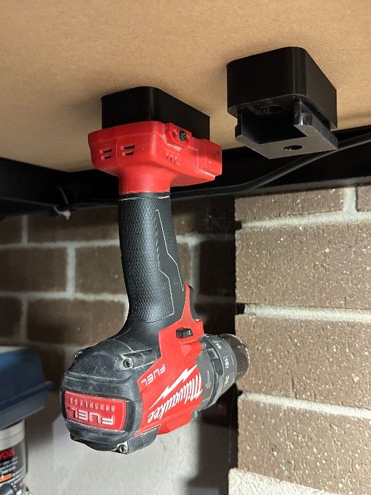 3D Printed Milwaukee M18 Tool Holder – Wall-Mounted Organizer