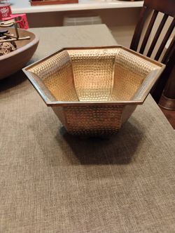 Solid Brass Planter/Pot