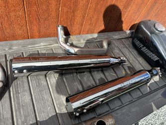 Bassani Pipes For M8 For 2 Inch Header Pipes 