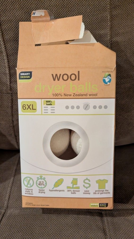 6XL Wool Dryer Balls