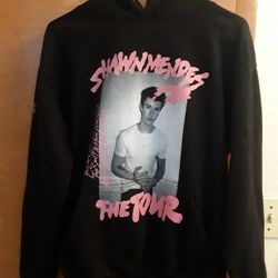Shawn Mendes Black and Pink Tour Hoodie