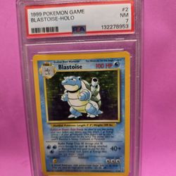 Pokemon 1999 Blastoise Holo