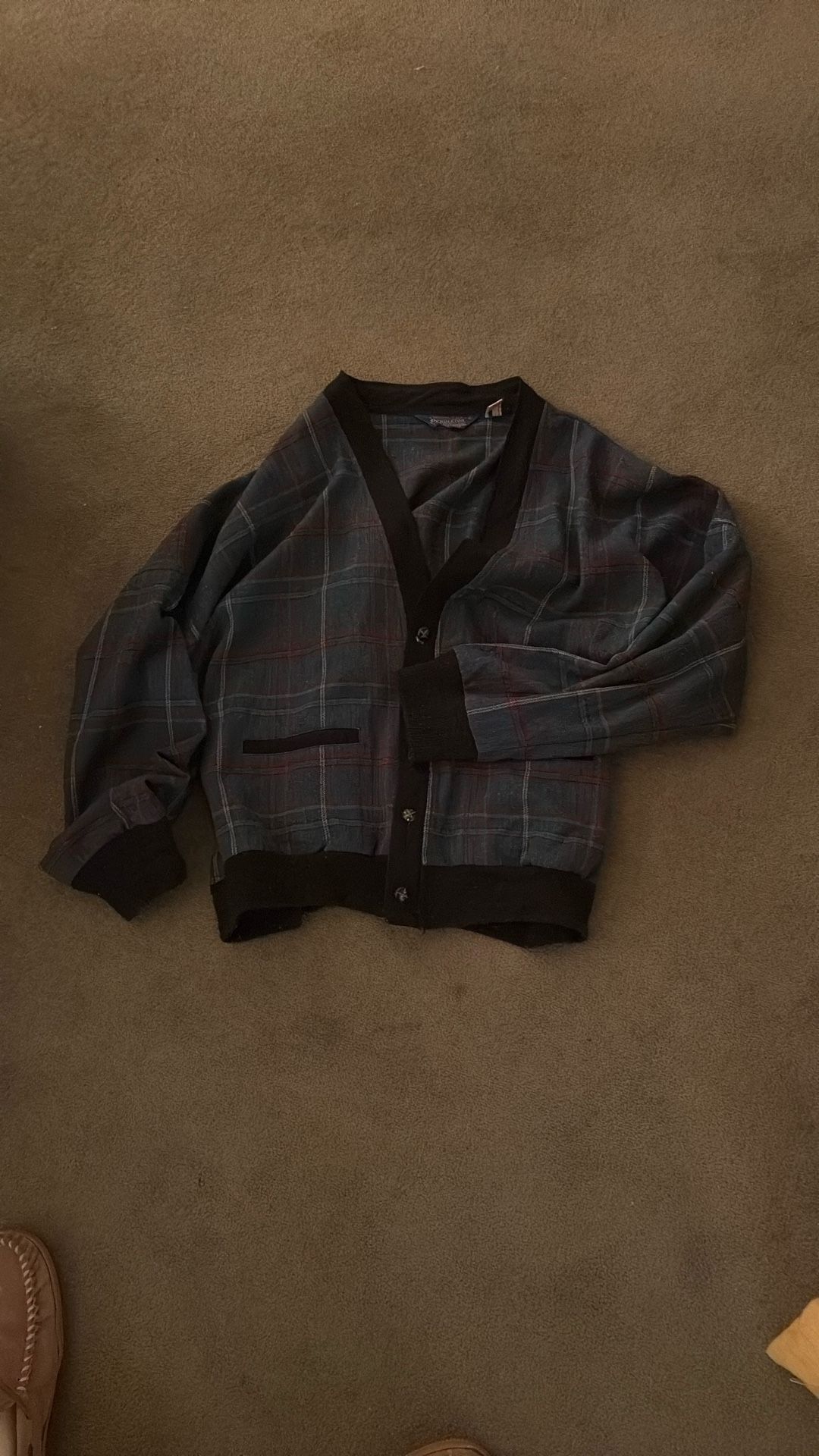 Vintage 1980s Pendleton. Cardigan. Made In THE USA