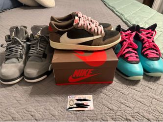 Travis Scott AJ1’s, LeBron 8’s, Jordan 4’s