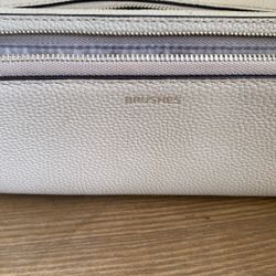 Michael Kors Leather Makeup Pouch