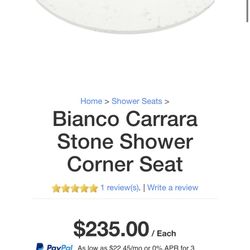 Marble Corner Shelves 
