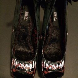 Iron Fist Wolf Heels  Size 6