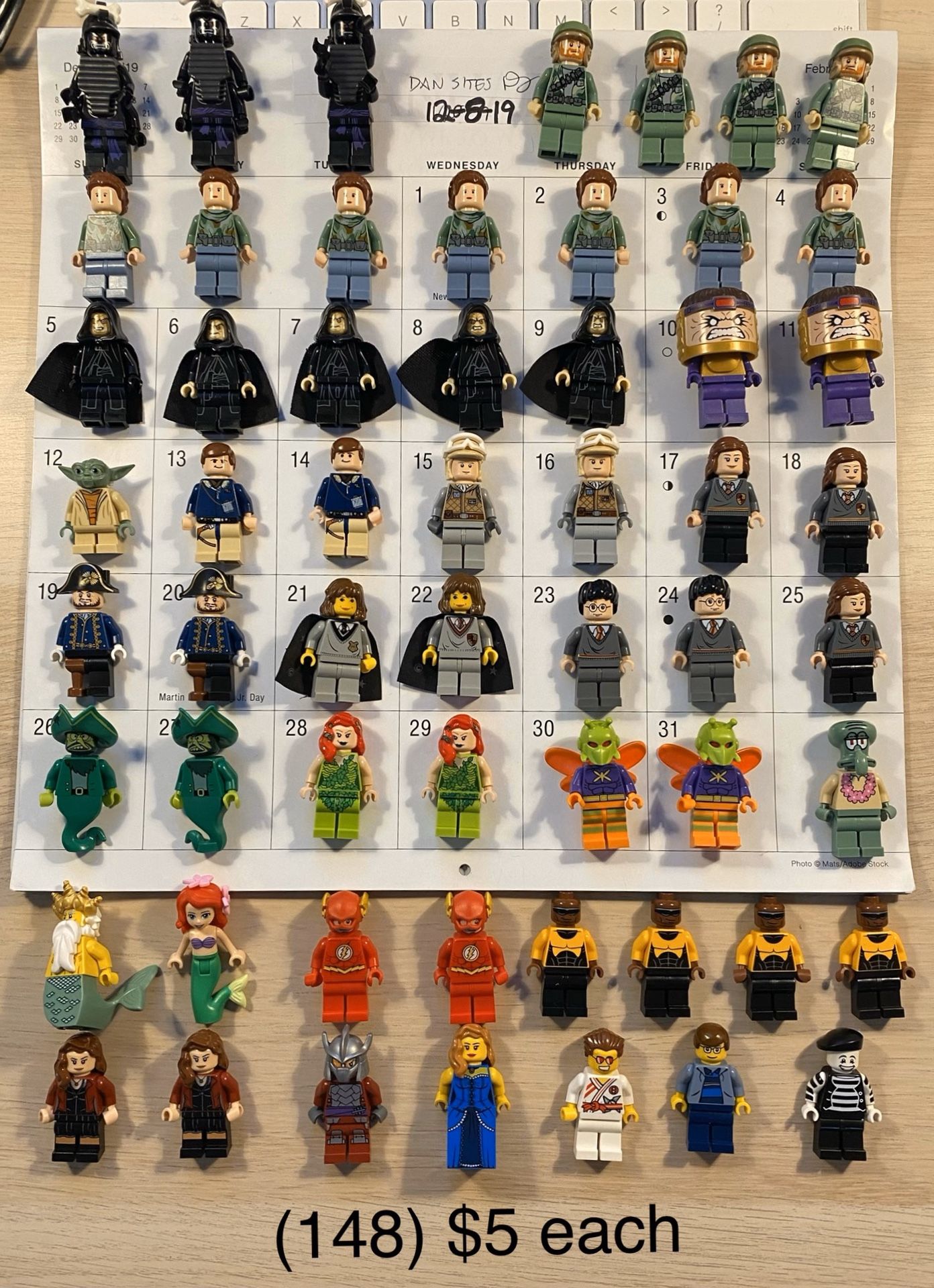 LEGO minifigs!!! (12/9/19)