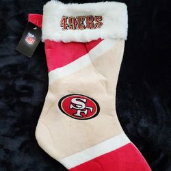 SAN FRANCISCO FORTY NINERS CHRISTMAS 🎄 STOCKING 