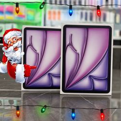 Purple iPad Air 11-inch (M3) 128Gb WiFi ((Take It Home In Payments/ llévatelo a casa en pagos) 