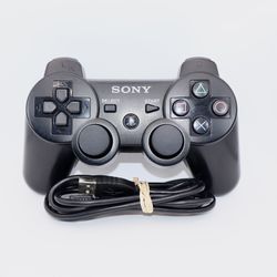 Sony PlayStation DualShock 3 Sixaxis Controller - Black Working CECHZC2U
