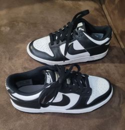 Used Nike Dunk Low 'Panda' Shoes Size 4 Youth