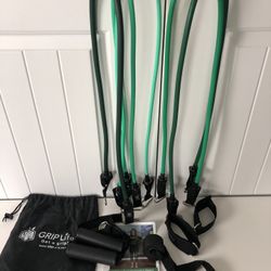 Cables Resistance Bands Set (stackable 150lbs & hypoallergenic) 
