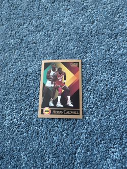 SkyBox 1990 Rockets Adrian Caldwell card