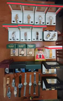 Brand New Vintage Watch Collection Entire collection 30 Vintage Watches from parents estate.  Selling as a lot.. All we're working at one time and now