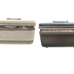 2 Vintage Samsonite Makeup Vanity Cases