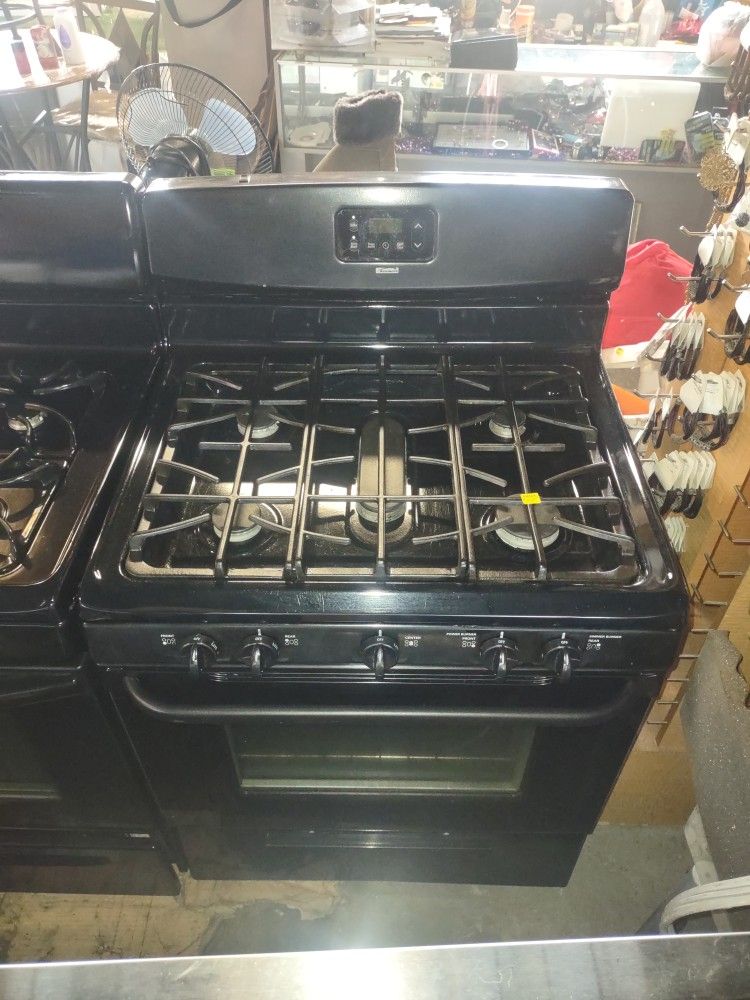 Kenmore Five Burner Gas Stove Working Great Condition