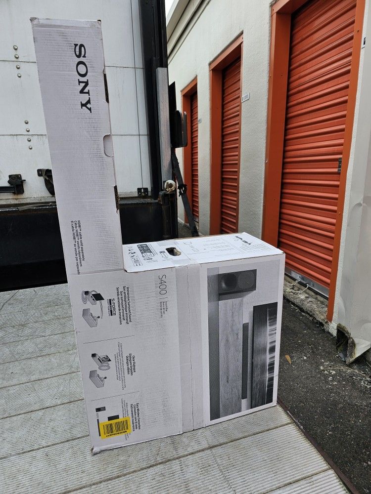 Sony HT-S400 2.1ch Soundbar with Powerful Wireless Subwoofer.