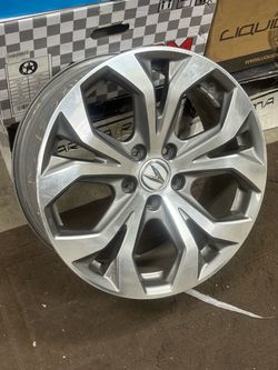 Acura Honda rim wheel 18 inch factory 5 lugs bolt pattern 4.50 inch 114.30 mm Only one rim