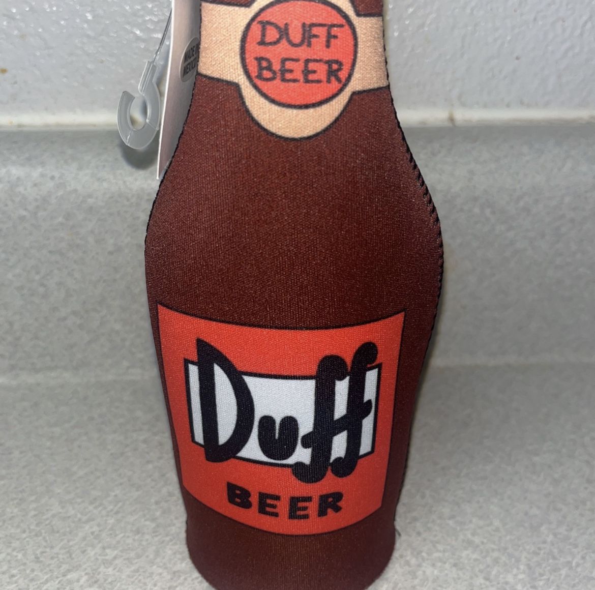 Universal Studios Exclusive The Simpsons Duff Beer Bottle Cooler