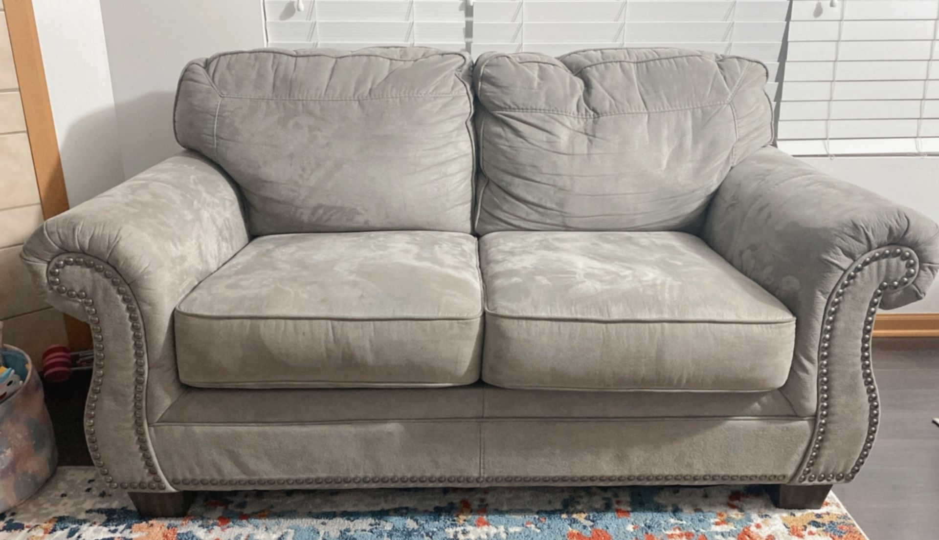 Ashley Love Seat And Sectional Sofa