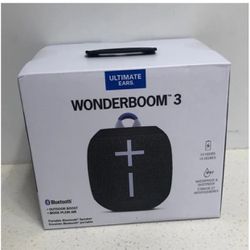 ULTIMATE EARS UE WONDERBOOM 3 Portable Wireless Bluetooth Speaker 