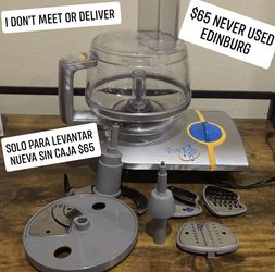 New no box food processor $65 edinburg pick up