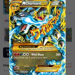 M charizard Ex Secret Rare !