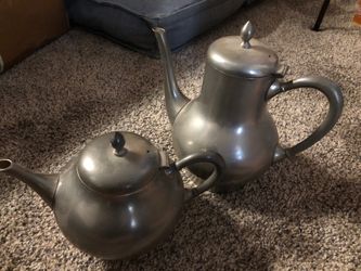Vintage Metawa Holland Real Pewter Tea Set