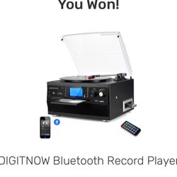 Bluetooth Record Player 