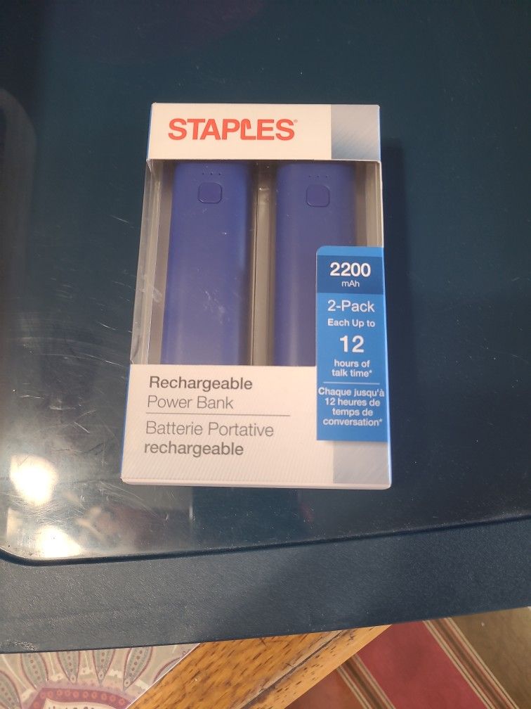 2 Pack Power Bank