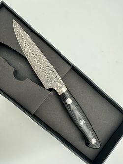 Brand New Bob Kramer Damascus 5 inch knife Kitchen Chef