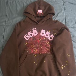 Spider Hoodie Brown