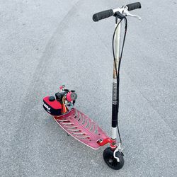 vintage go ped sport with new 30 cc engine new tires new tank